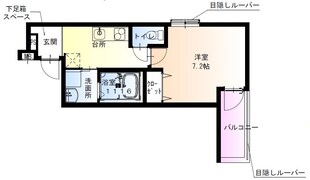 フジパレス平野郷Ⅱ番館の物件間取画像